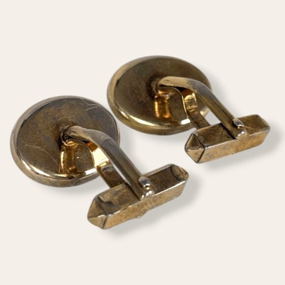 Vintage MOP Oval Cufflinks - Picture 4 of 6